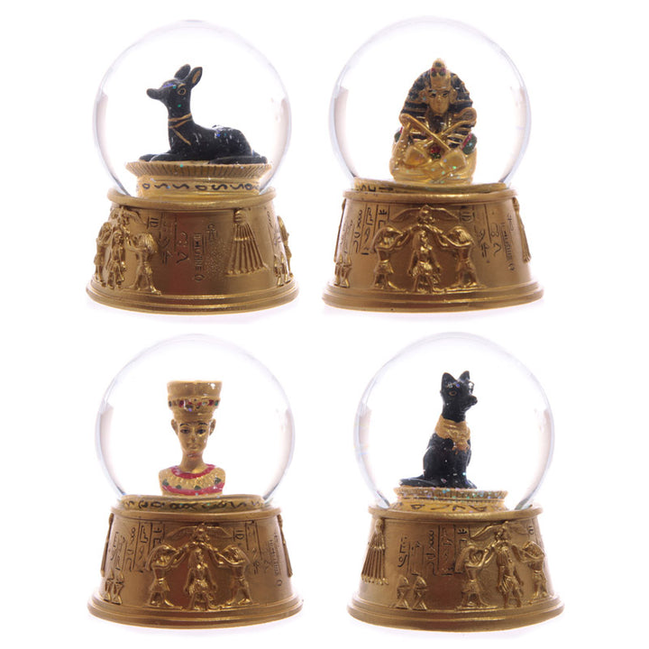 Egyptian with Hieroglyphics Snow Globe ESP16