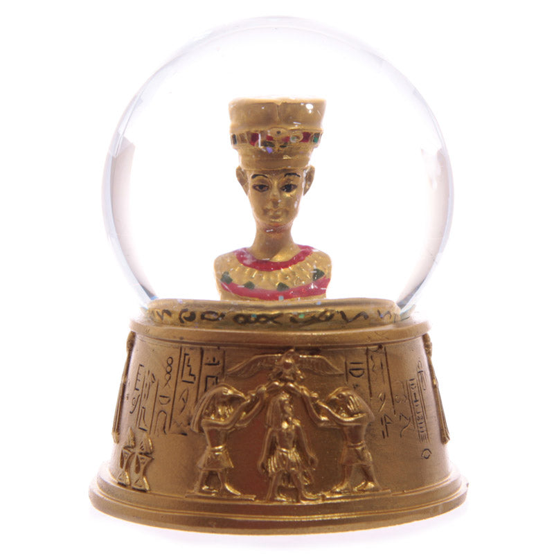 Egyptian with Hieroglyphics Snow Globe ESP16