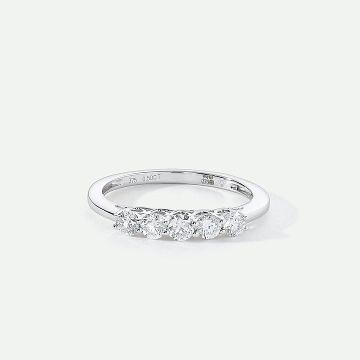 Elsie | 9ct White Gold 0.50ct tw Lab Grown Diamond Ring