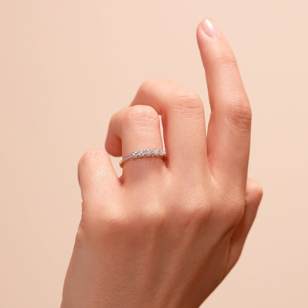 Elsie | 9ct White Gold 0.50ct tw Lab Grown Diamond Ring