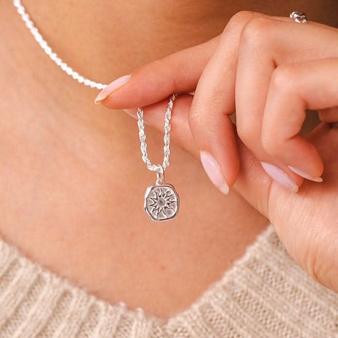 Engraved Silver Manifest Energy Charm CSMANEN