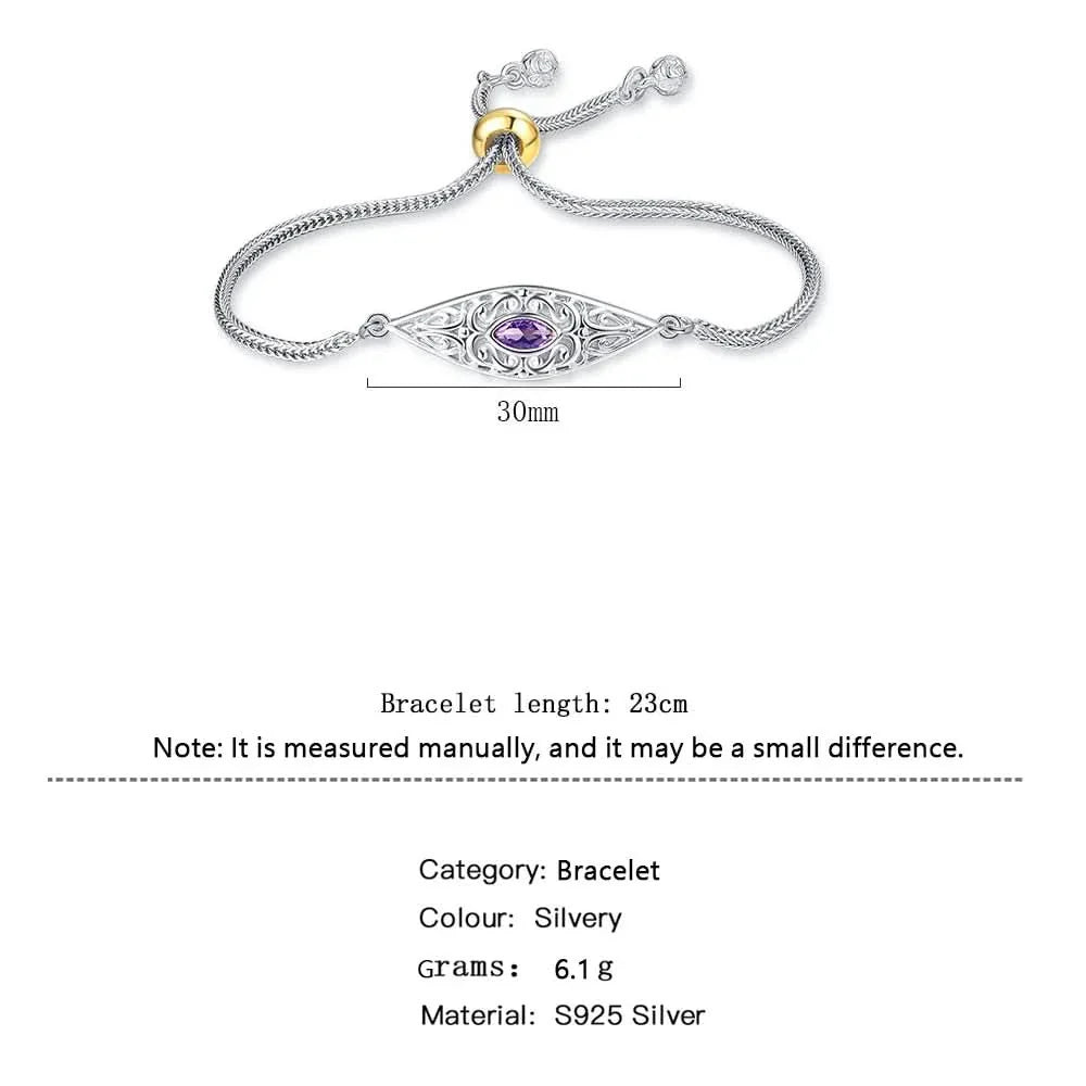 Evil Eye Silver bracelet