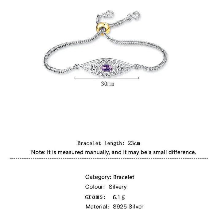 Evil Eye Silver bracelet