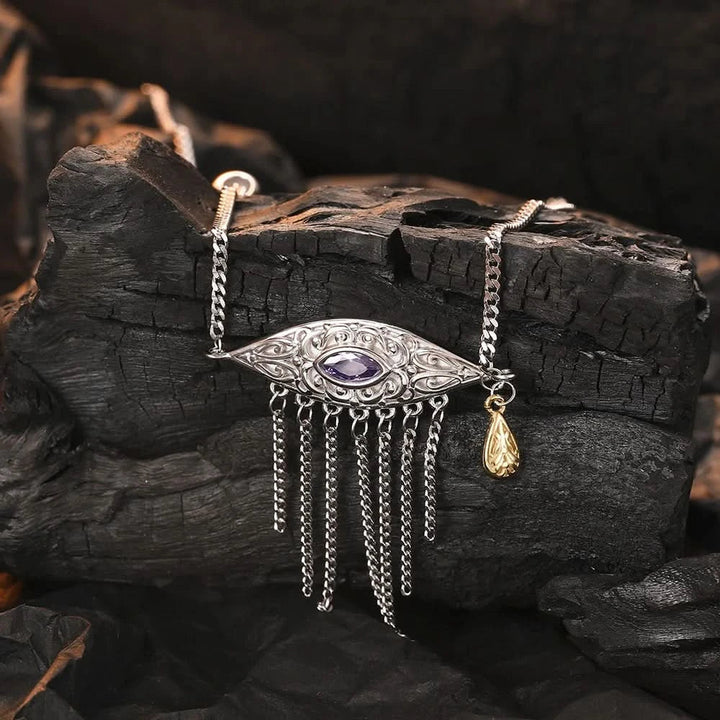 Evil's Eye Silver necklace