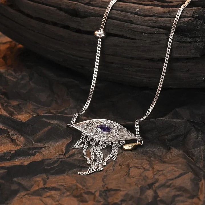Evil's Eye Silver necklace