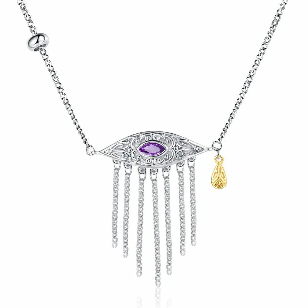 Evil's Eye Silver necklace