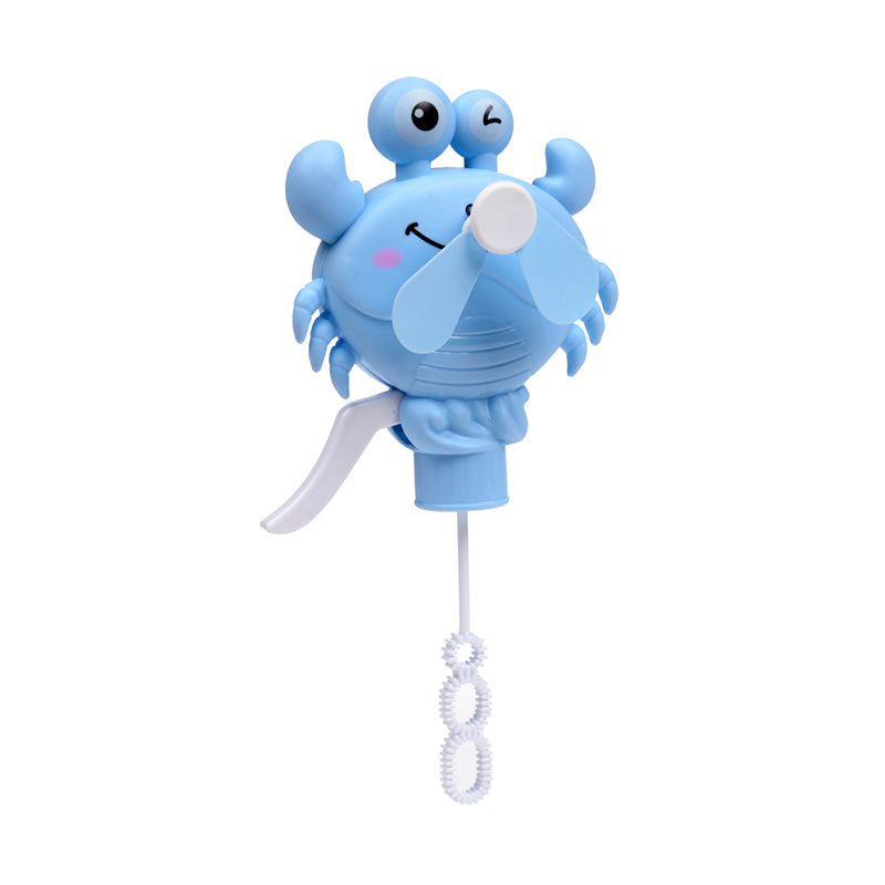 Crab Handheld Hand-Operated Fan with Bubbles FAN06