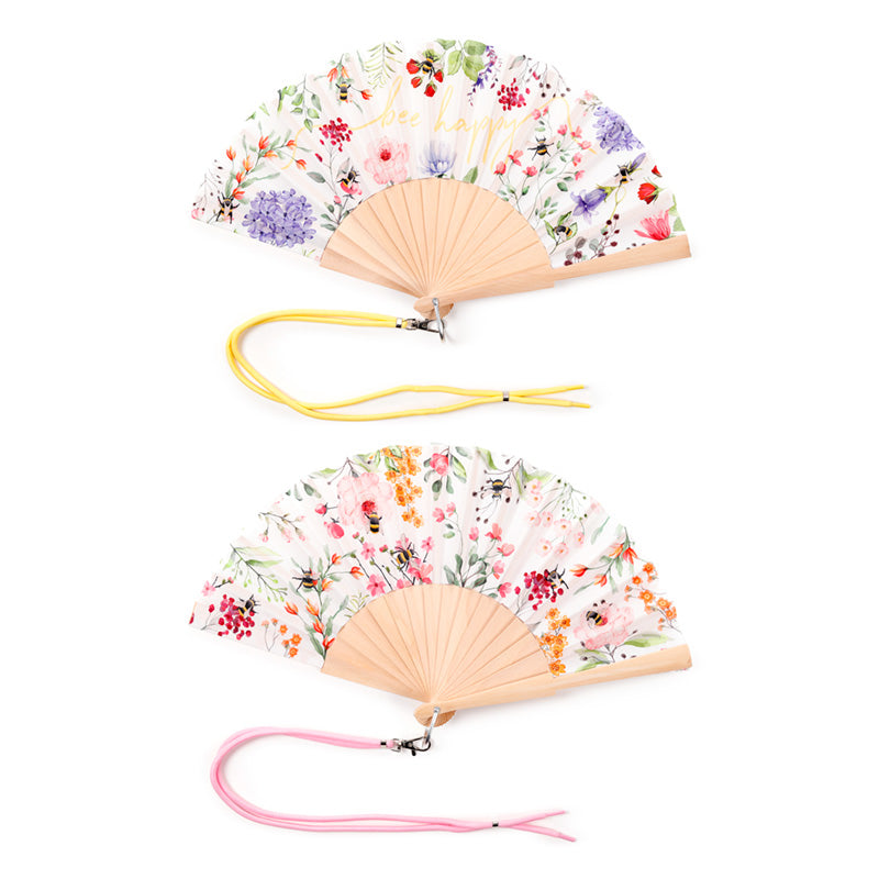 Nectar Meadows Folding Hand Fan FAN08