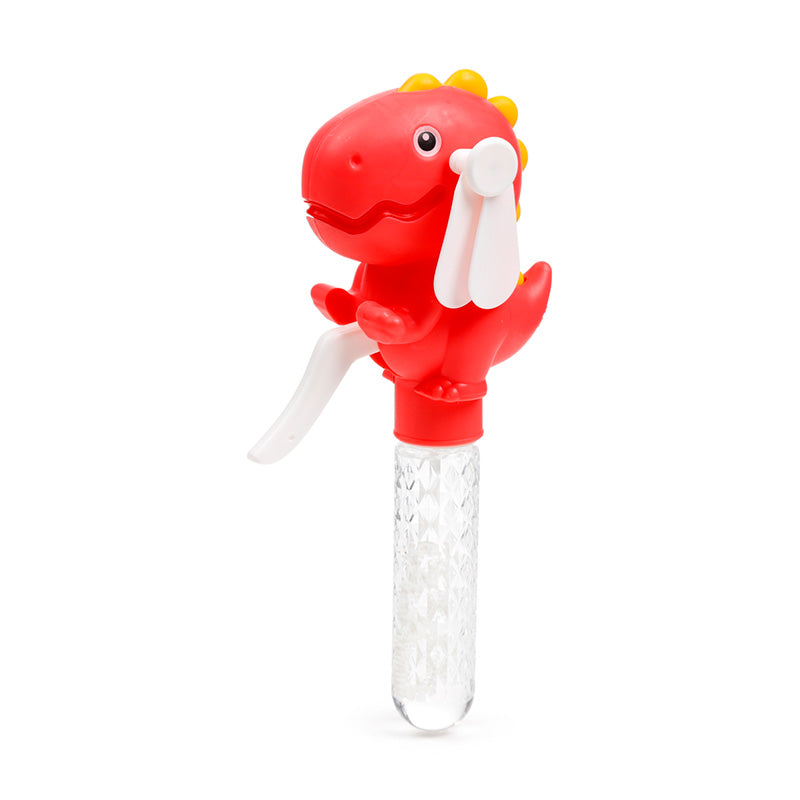 Dinosaur Handheld Hand-Operated Fan with Bubbles FAN17