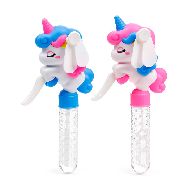 Unicorn Magic Handheld Hand-Operated Fan with Bubbles FAN18