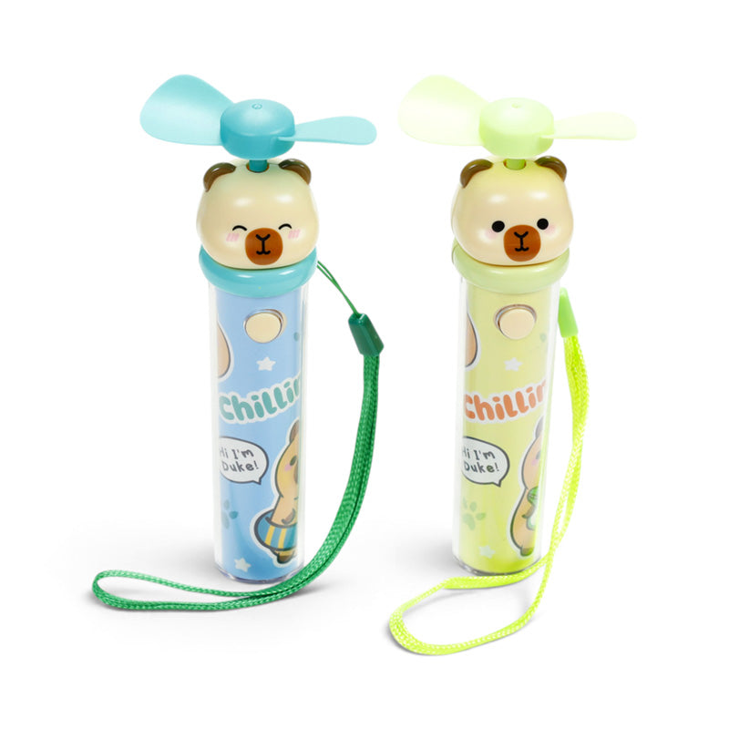 Adoramals Capybara Portable Mini Fan Rechargeable USB FAN20