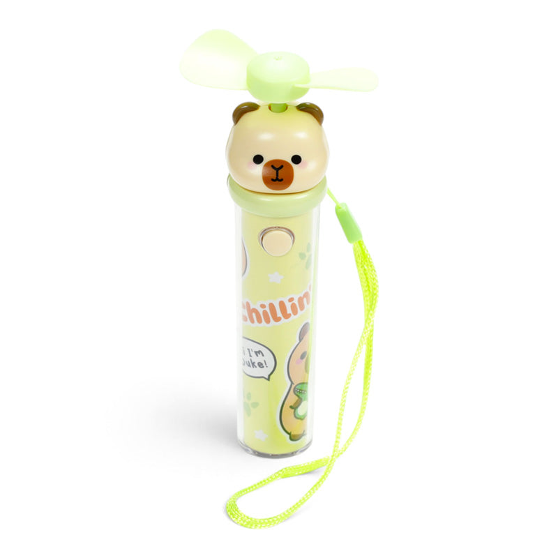 Adoramals Capybara Portable Mini Fan Rechargeable USB FAN20