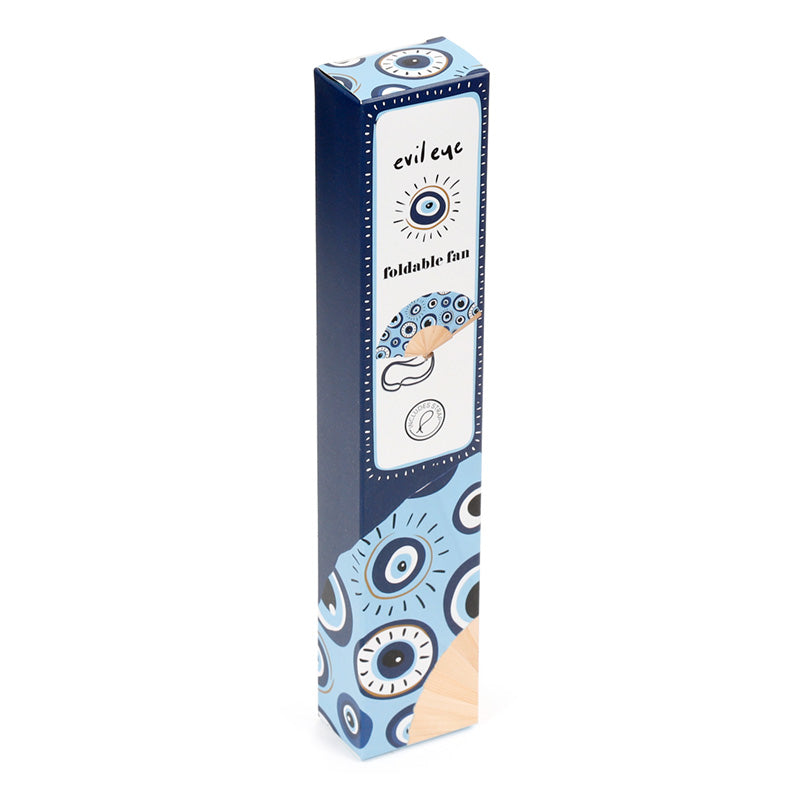 Evil Eye Folding Hand Fan FAN21