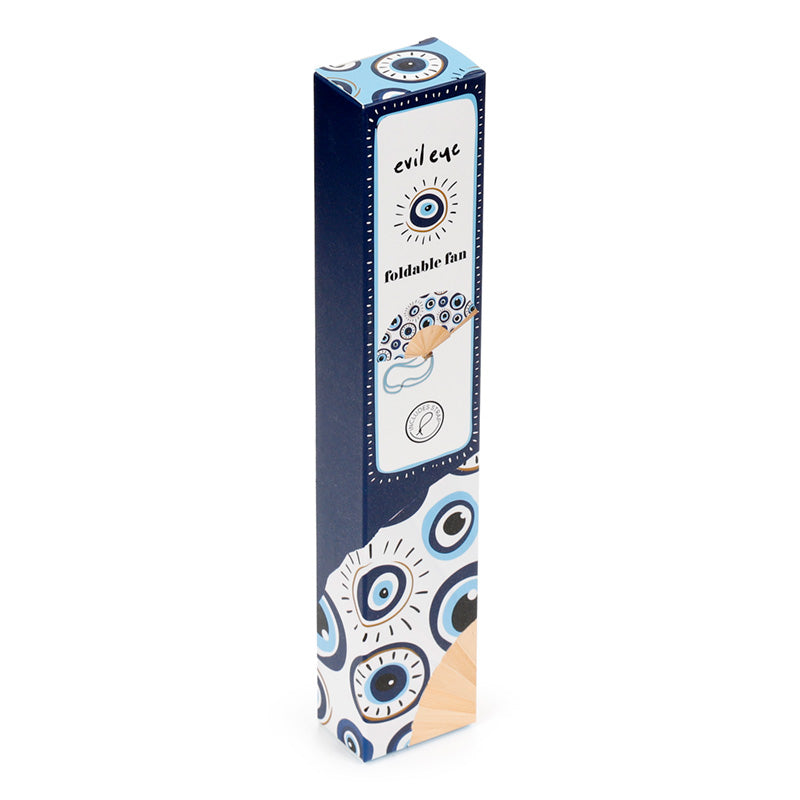 Evil Eye Folding Hand Fan FAN21
