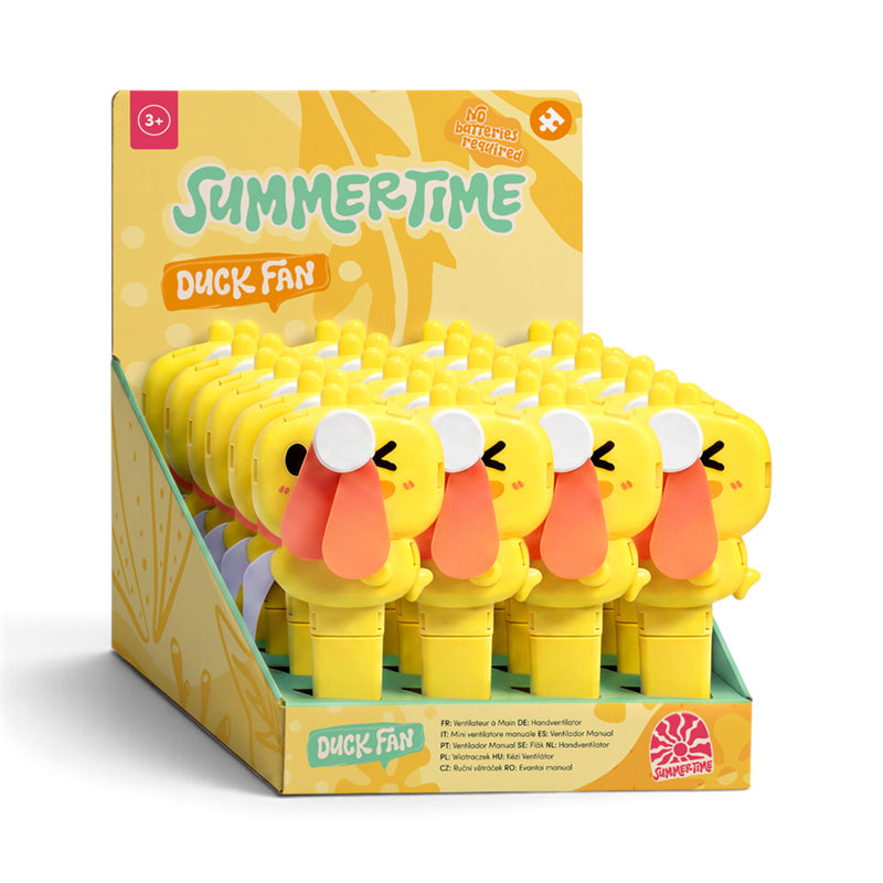 Summertime Duck Handheld Hand-Operated Fan FAN32