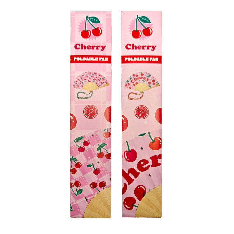 Cherry Folding Hand Fan FAN34