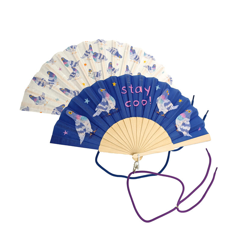 Pigeon Folding Hand Fan FAN36
