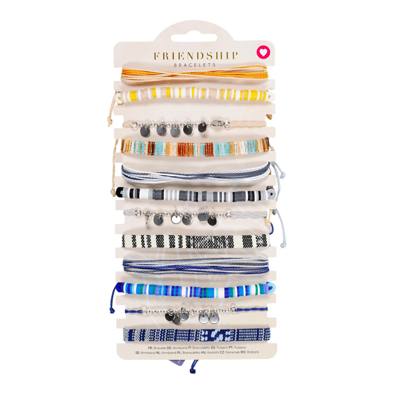 Fashion Bracelets - Woven with Charms FBRA17
