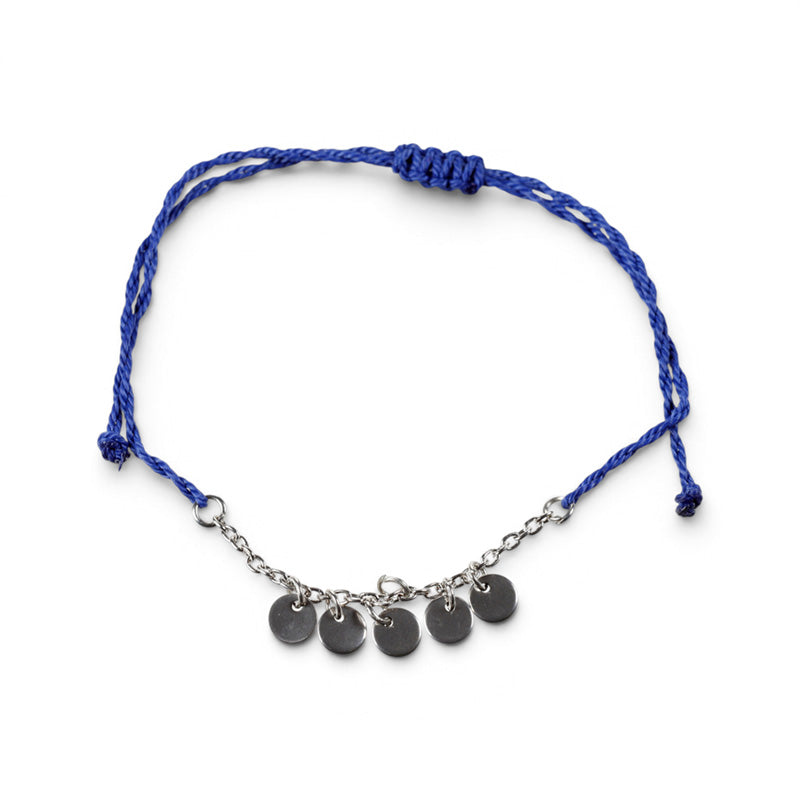 Fashion Bracelets - Woven with Charms FBRA17