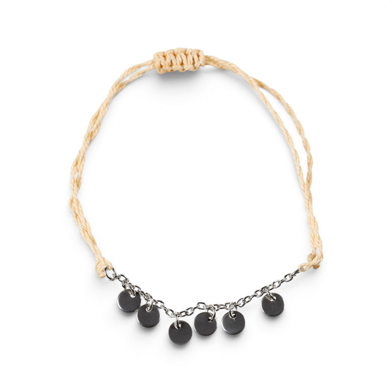 Fashion Bracelets - Woven with Charms FBRA17