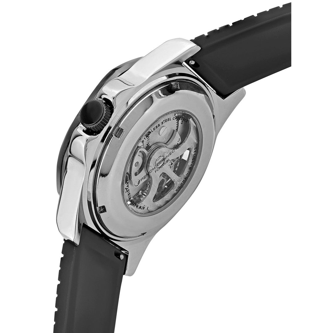 French Connection Automatic Black Strap FCA23GNL