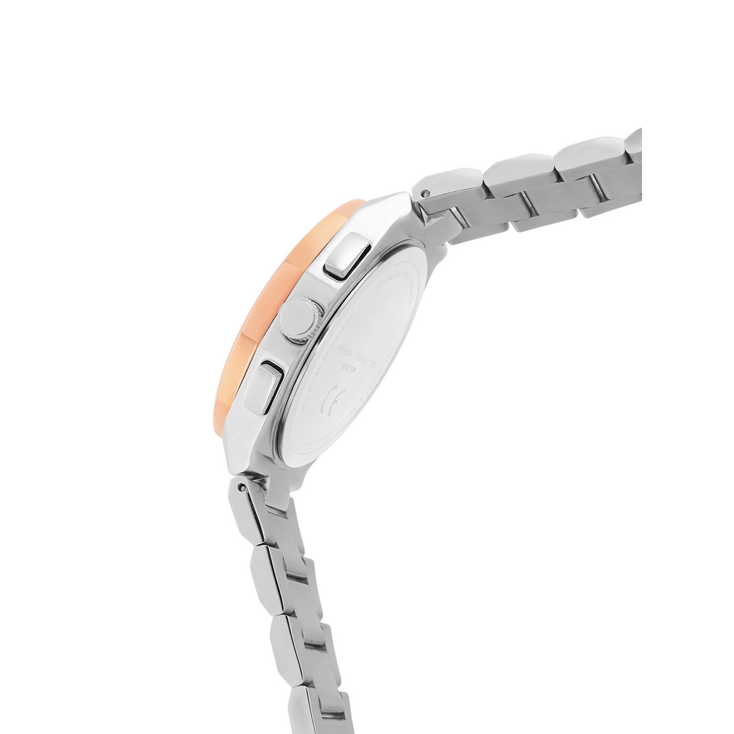 French Connection Rose Gold/Silver Watch FCH27SM