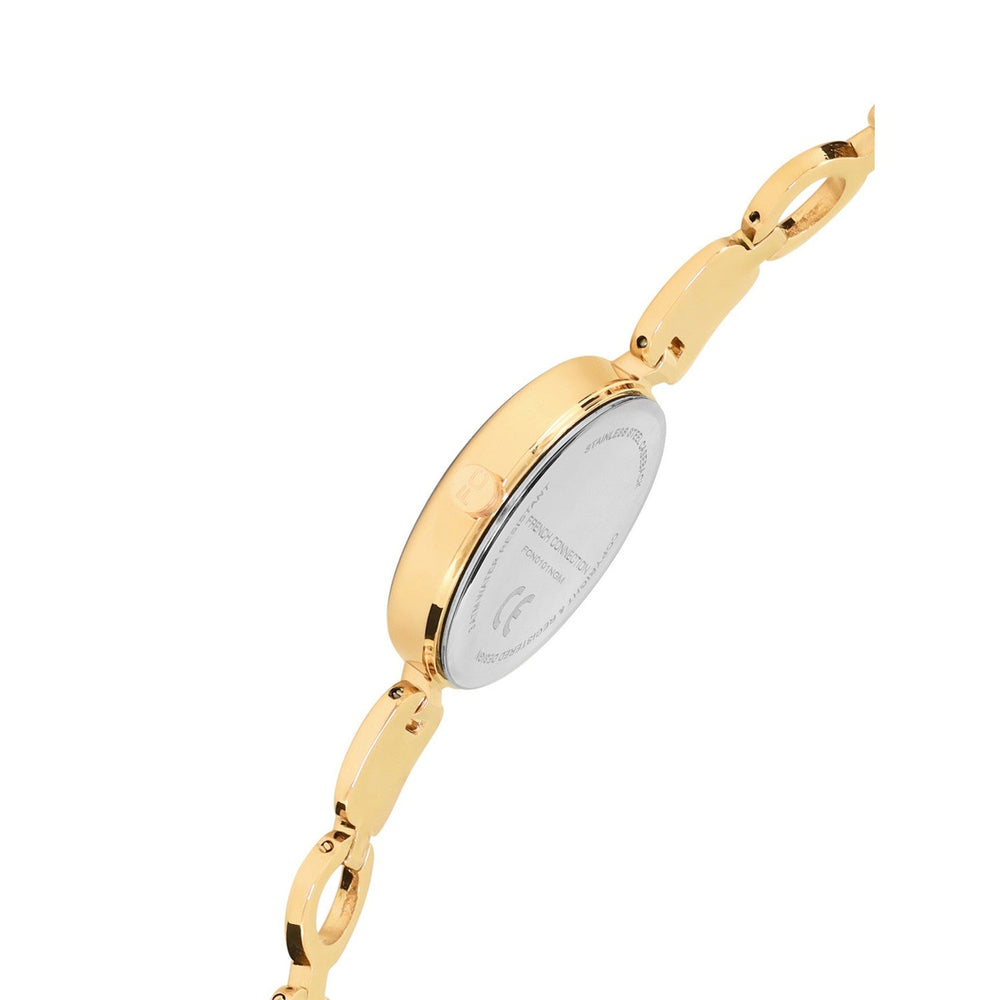French Connection Gold Bracelet Watch Green Dial FCN0101NGM