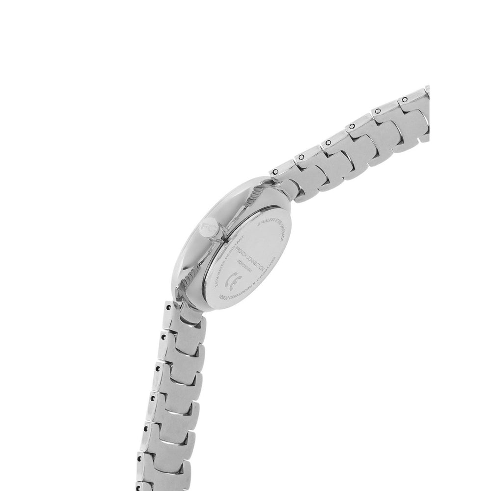 French Connection Silver Bracelet Watch Pink Dial FCN063SM