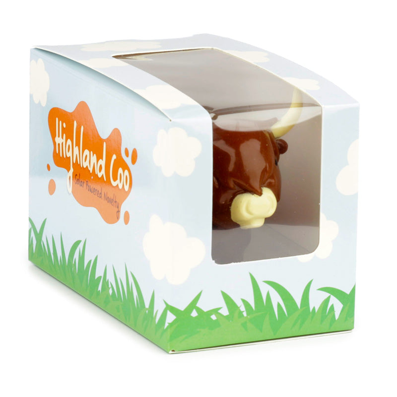Highland Coo Cow Solar Pal FF125