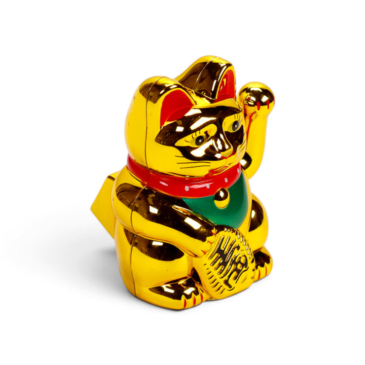 Maneki Neko Lucky Cat Waving Cat Mini Solar Pal FF152