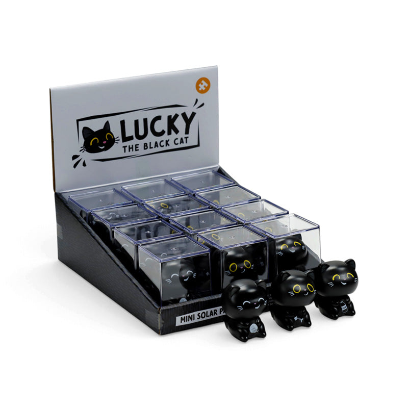 Lucky the Black Cat Mini Solar Pal FF153
