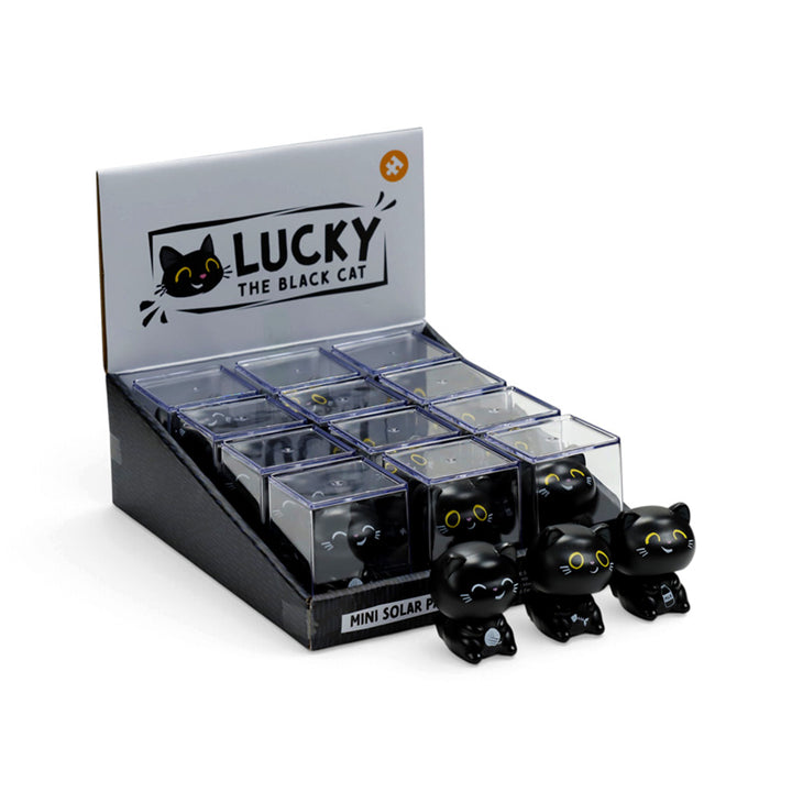 Lucky the Black Cat Mini Solar Pal FF153