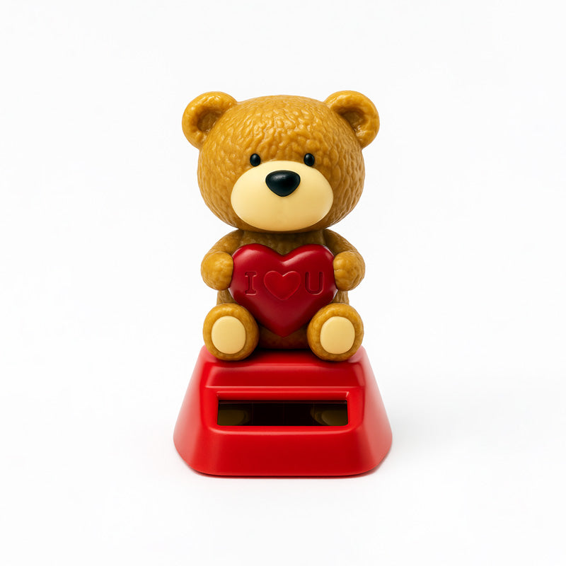 Amore Heart I Heart U Bear Solar Pal FF160