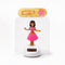 Summertime Hula Girl Solar Pal FF44B
