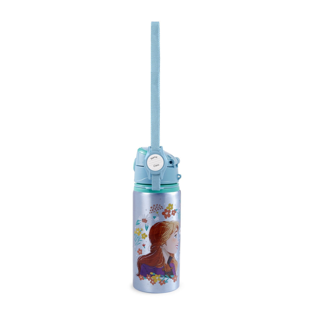 Disney Frozen Aluminum Leak Proof Water Bottle 600Ml Turquoise FR50013