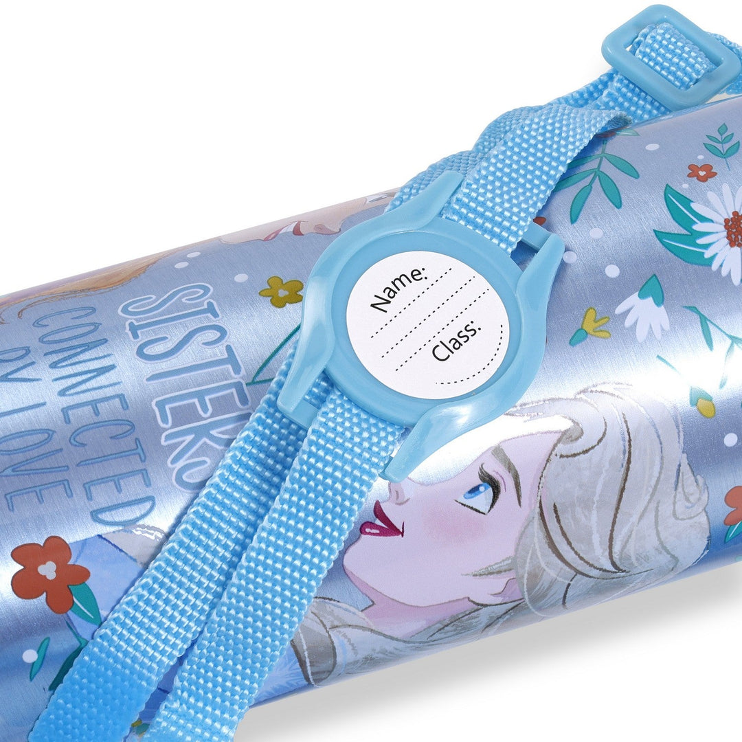 Disney Frozen Aluminum Leak Proof Water Bottle 600Ml Turquoise FR50013