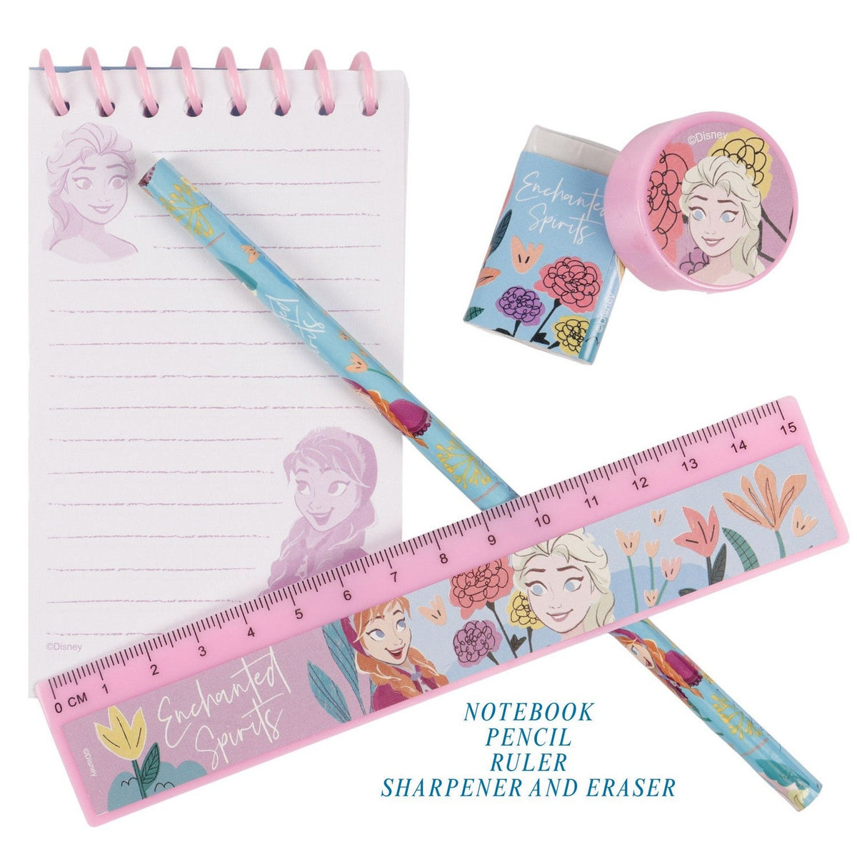 Disney 5 Piece Set Frozen Stationery FR50020