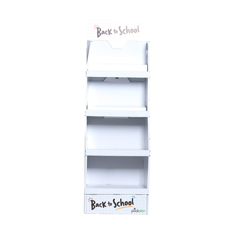 Back to School Essentials 4-Shelf FSDU Display Unit Only FSDU06D