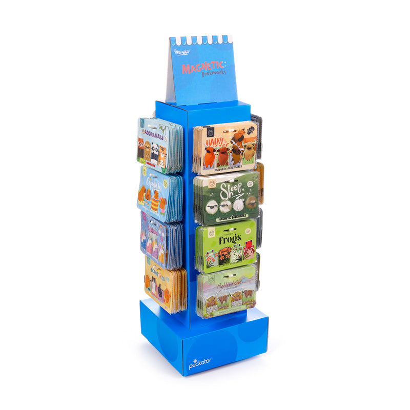 16 Hook Rotating FSDU Display Unit for Magnetic Bookmarks FSDU12