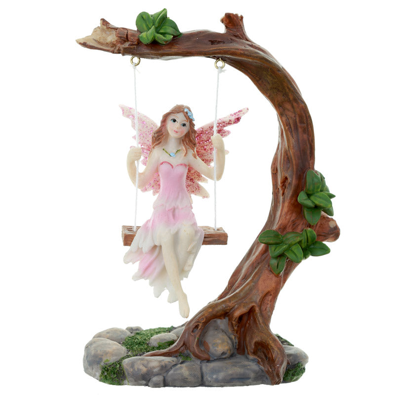Flower Fairy Swing Figurine FY417