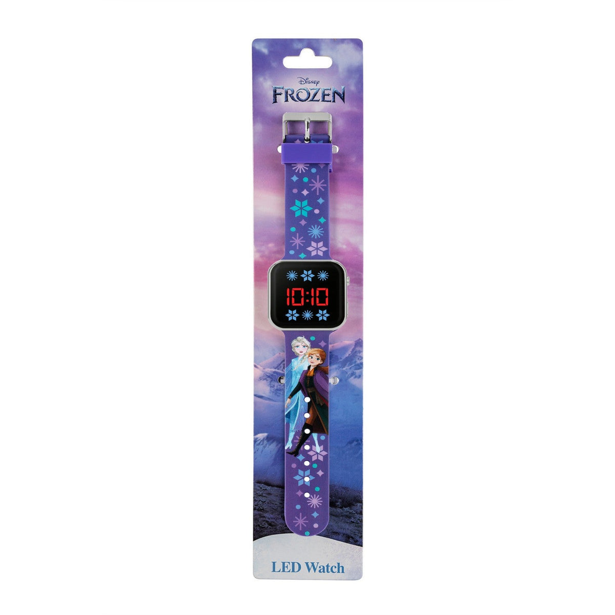 Disney Frozen Printed Strap Led Watch FZN4733ARG