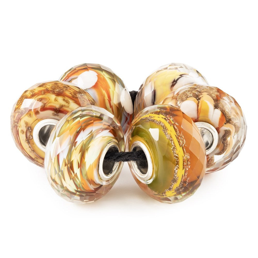 Trollbeads Flicker of Harvest Glass Bead Kit TGLBE-00257