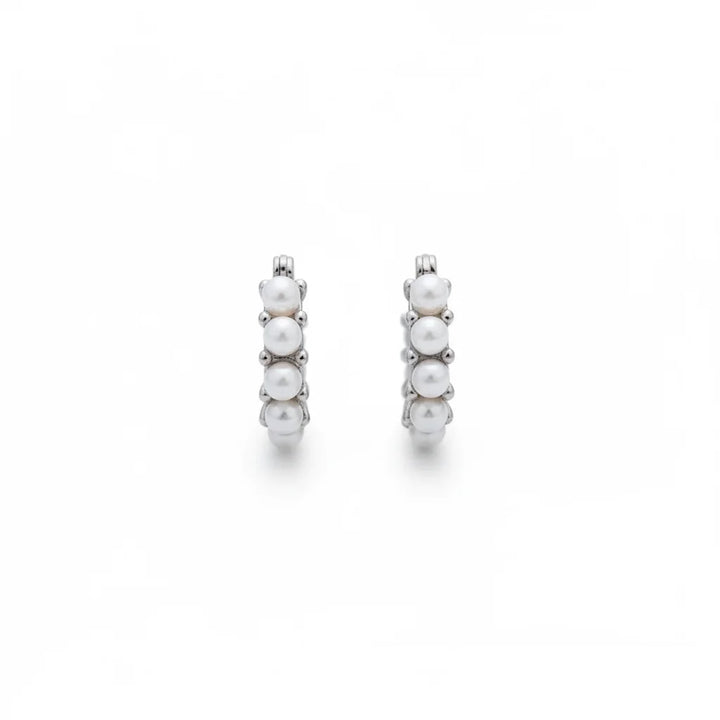 Freshwater Pearl Hoop Earring