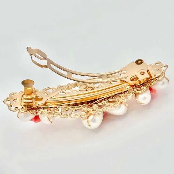 Freshwater Pearl Flower Hair Clip