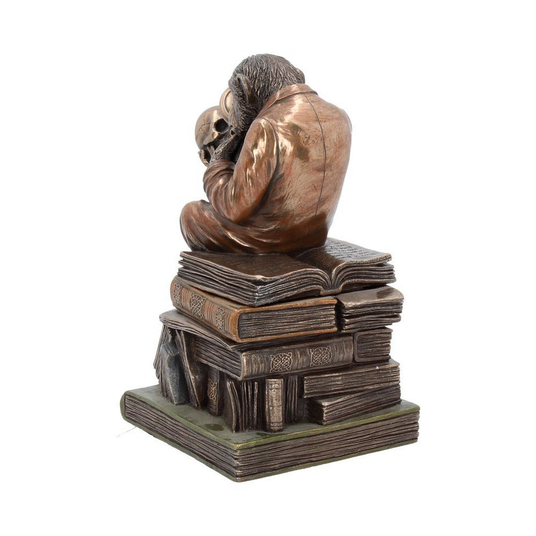 Darwinism of Evolutionary Theory Figurine Charles Darwin Chimpanzee Ornament G0037A3