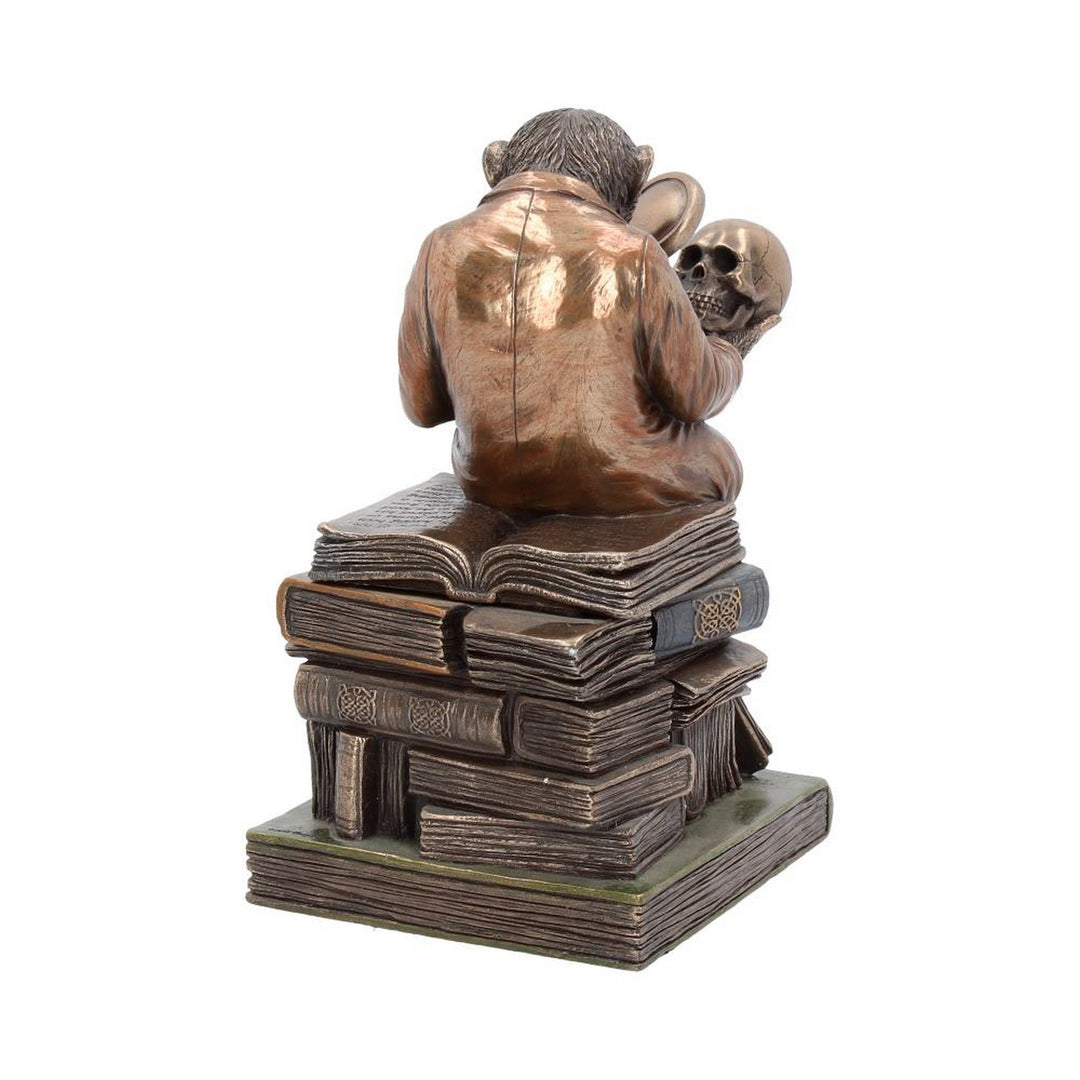 Darwinism of Evolutionary Theory Figurine Charles Darwin Chimpanzee Ornament G0037A3