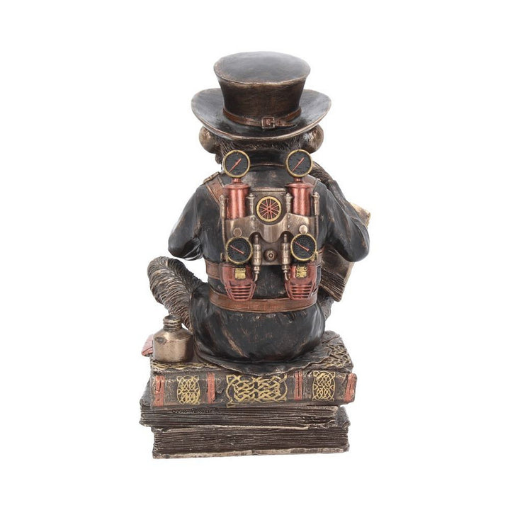 Steampunk Chimpanzee Scholar Figurine 19.5cm G1992F6