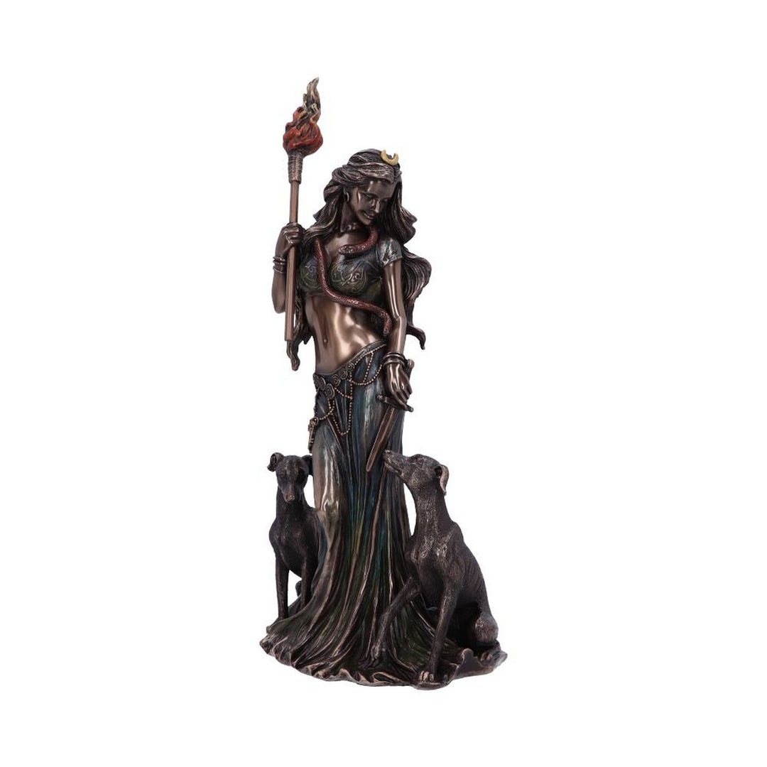 Bronze Mythological Hecate Moon Goddess Figurine 34cm G5443T1
