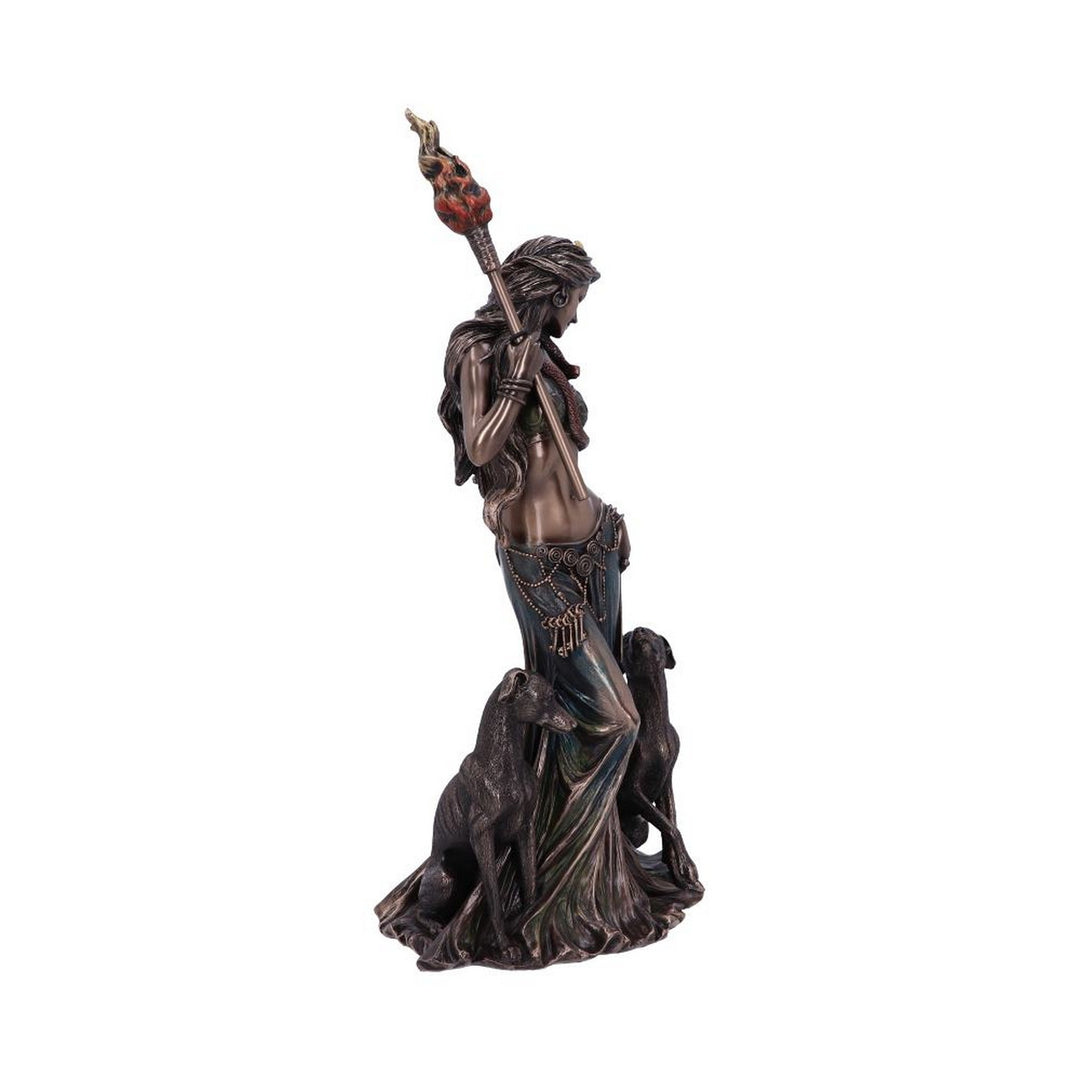 Bronze Mythological Hecate Moon Goddess Figurine 34cm G5443T1