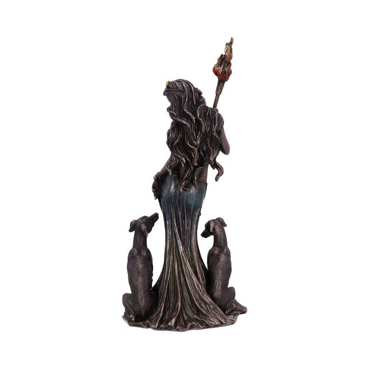 Bronze Mythological Hecate Moon Goddess Figurine 34cm G5443T1